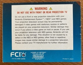 NES ~ LUNAR POOL ~ Nintendo Game 3 Screw NES-LP-AUS Game Cart + Manual Pal A