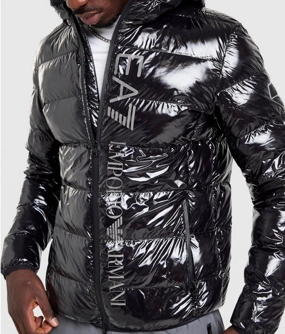 EA7 Emporio Armani Shiny Baffle Jacket Black-ALL SIZES-Genuine-RRP £220-RARE
Opens in a new window o