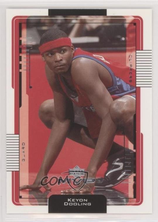 2001-02 Upper Deck MVP Keyon Dooling #75 1k3