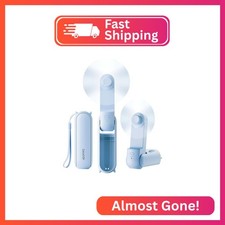 GAIATOP Portable Handheld Fan, 3 IN 1 Mini Foldable Travel Fans [17H Max Cooling