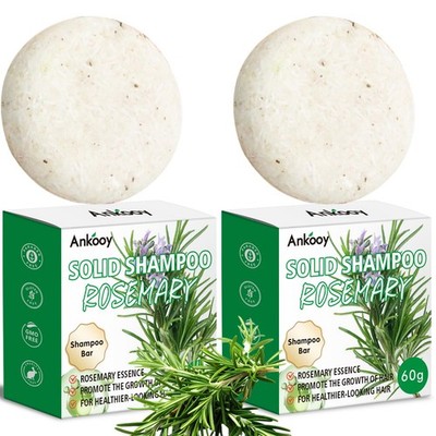 Shampoo Bar With Rosemary Oil for 1 Ounce (Pack of 2),