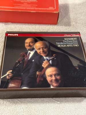 Schubert - The Piano Trios / Beaux Arts Trio - 2 CD SET VERY GOOD CONDITION!!!