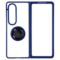 Avizar, Hybrid HandyhüLle Mit Ring-Halterung Galaxy Z Fold4, Blau