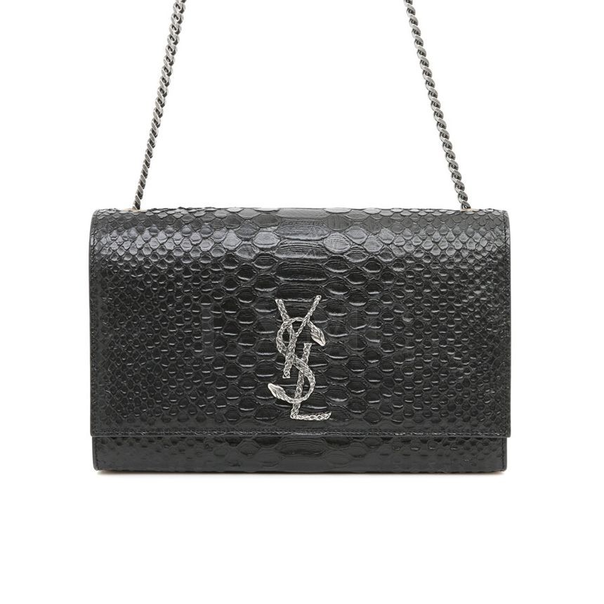 Borsa a tracolla Saint Laurent Kate nera catena tracolla 419374 123090532