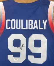 Bilal Coulibaly Signed Autographed Team France 2024 Olympics Jersey PSA/DNA COA