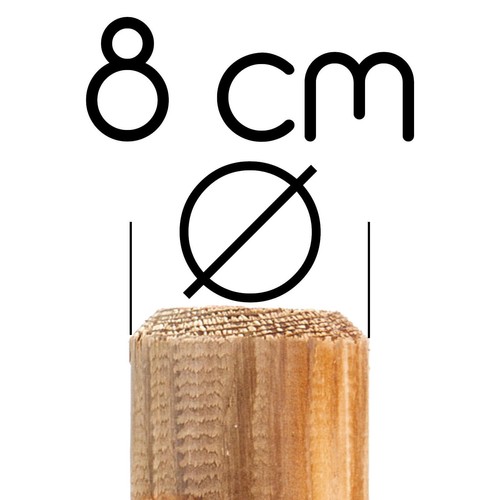 Palisades En Bois KDI Pour Bordure De Jardin, Bordure De Lit, Pieu De Jardin - Photo 105/168