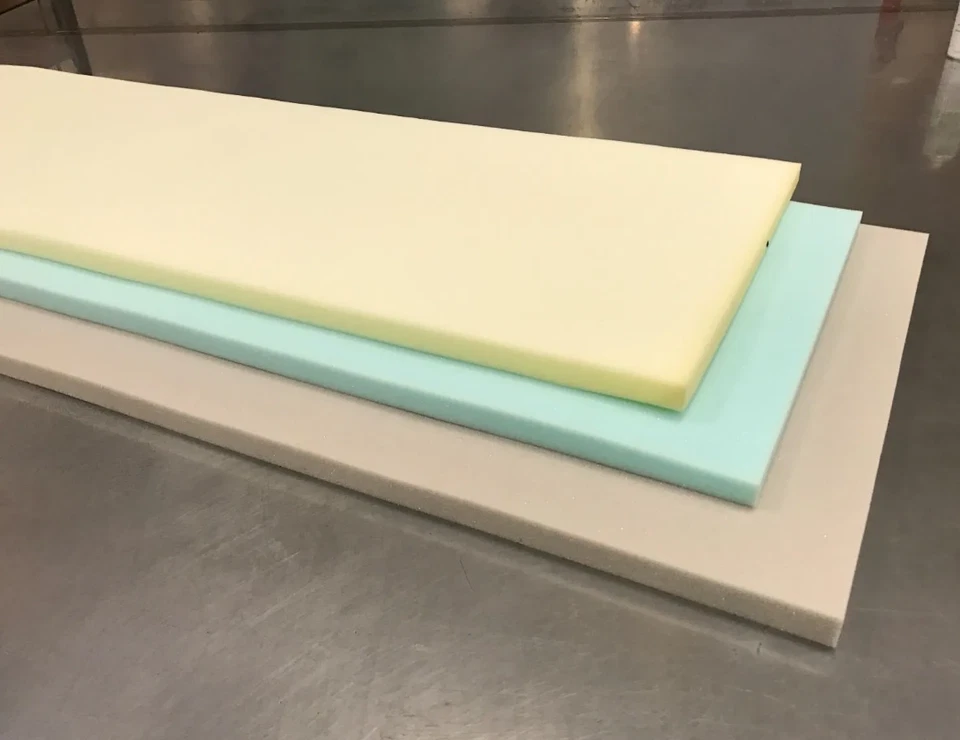 LOW MEDIUM HIGH DENSITY UPHOLSTERY FOAM SHEET FOAM CUSHIONS * FOAM CUT TO SIZE - Image 2 of 4