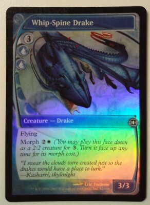 Whip-Spine Drake *FOIL Common* Magic MtG x1 Future Sight MP