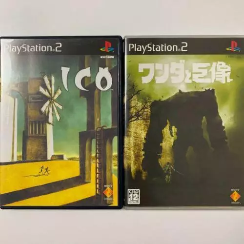 PS2 Colossus with Wanda & ICO 2 game set Japan 