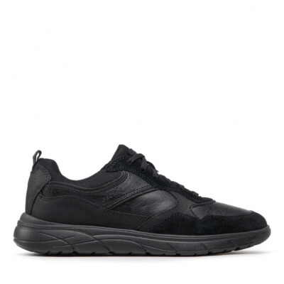 GEOX men's U DOOR sneakers black U26E1A-0PT22-C9999 AI23