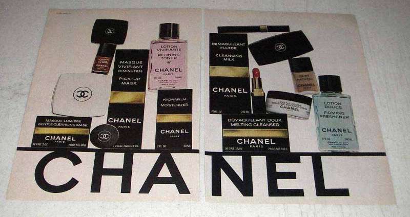 CHANELコスメ 1978 Chanel Makeup and Skin Care Products Ad | eBay