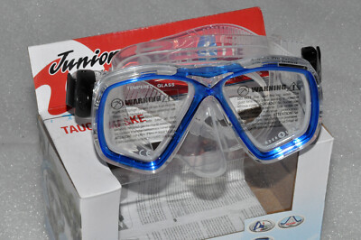 Aqualung Acapulco PRO Kinder Junior Tauchmaske S/M tempered glass Silikon NEU