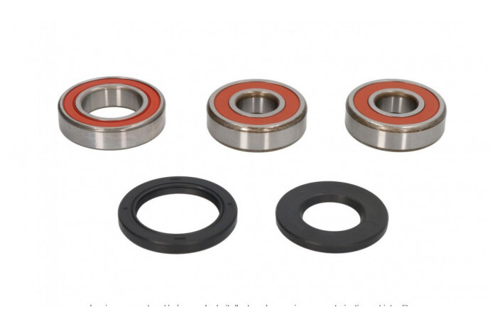 Kit roulement de roue arriere TOURMAX WBK-204B pour moto KAWASAKI ZRX 1200 R 2001 a 2006
