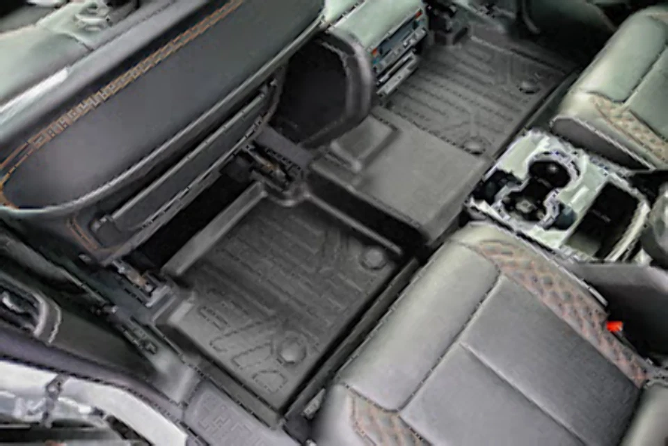 SMARTLINER Custom Fit Floor Mats 2 Row 2021-25 Jeep Grand Cherokee L 6 Passenger - Image 4 of 4