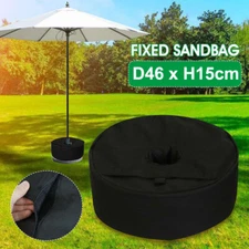 18" Patio Umbrella Stand Weight Sand Bag for Outdoor Umbrella Garden base Holder