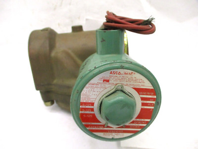 New Open Box ASCD Red-Hat Solenoid Valve EF8210103 15.4W Pipe 2'' A4215WVS