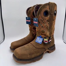 Durango Maverick XP Boots Men’s Size 8 Brown Waterproof Leather Composite Toe