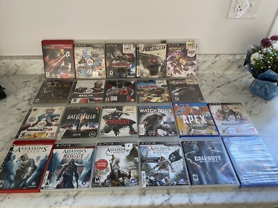 Lot Of 22 Playstation 3 Games