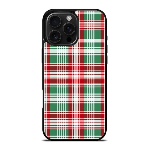 Gingham Plaid Checked christmas Covers For iPhone SE4 16E 12 13 14 15 16 Pro Max - Bild 6 von 25