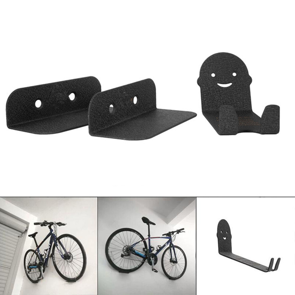 Bike Rack Pedal Hook Wall Mount Hanger Wheel Holder Display Storage