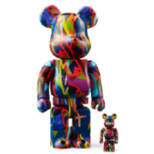BE@RBRICK KAWS TENSION 400% 100% set figure Medicom Toy bearbrick | eBay