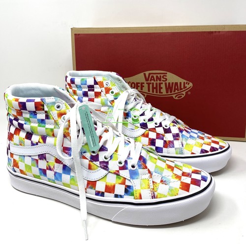 VANS SK8-HI Tie Dye Checker Multi 