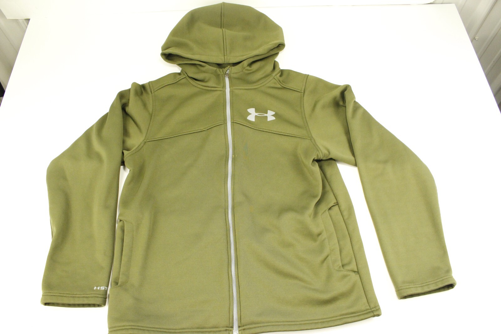 Under Armour Storm Youth Full Zip Olive 