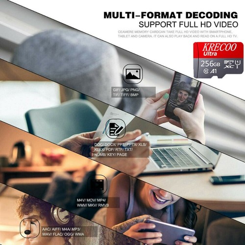 Ultra Micro SD Card 32GB 64GB 128GB 256GB Memory Card SDHC SDXC TF Class 10 Lot - Picture 9 of 17