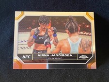 Carte UFC Topps Chrome 2024 - Virna Jandiroba #194 - Signée - État Near Mint