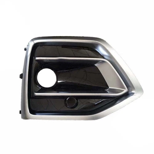 For Audi Q5 2021-2024 Front Bumper Fog Light Cover Grille Trim W/ Chrome 2Pcs - Picture 7 of 11