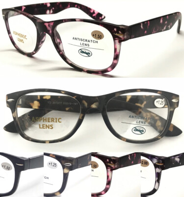 Hochwertige Lesebrille 80er Jahre Stil Tarnmuster Metallscharniere matt Komfort 1877