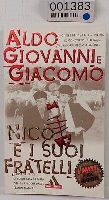 EBOND Nico und seine Brüder von Aldo Giovanni E Giacomo 1998 Buch ZA-001383