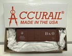 Accurail Ho Scale B&O Baltimore & Ohio 40' Double Door Box Car Kit #293823