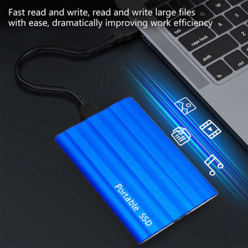 1TB-4TB Portable SSD USB3.0 Ultra-Fast File Transfer for PC/Laptop