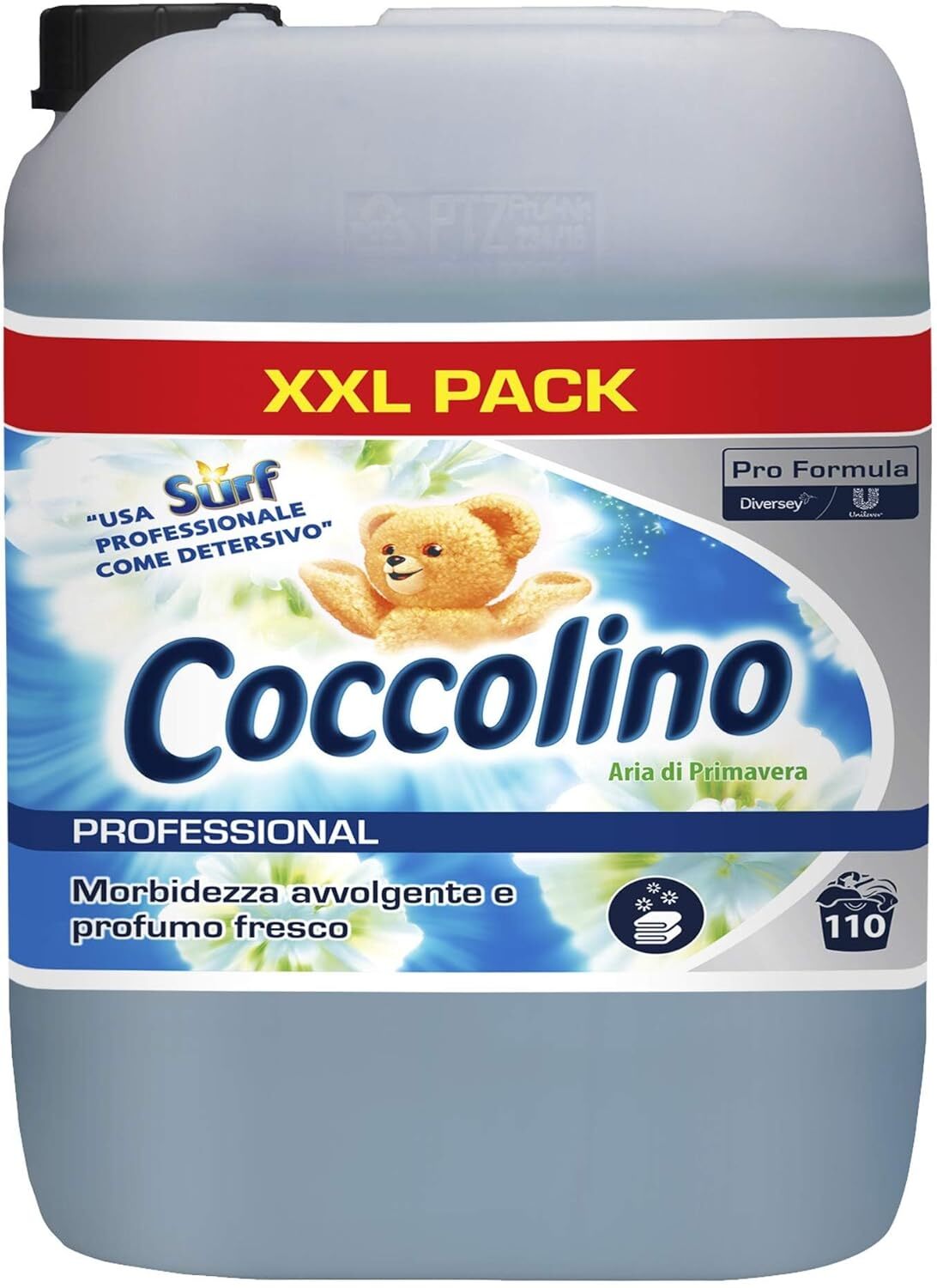 Coccolino Primavera Ammorbidente Professionale 10 L - Tanica Risparmio