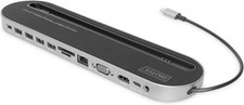 USB-C Docking-Station DIGITUS Tablet Halterung - 12-Port - Dual-Display HDMI