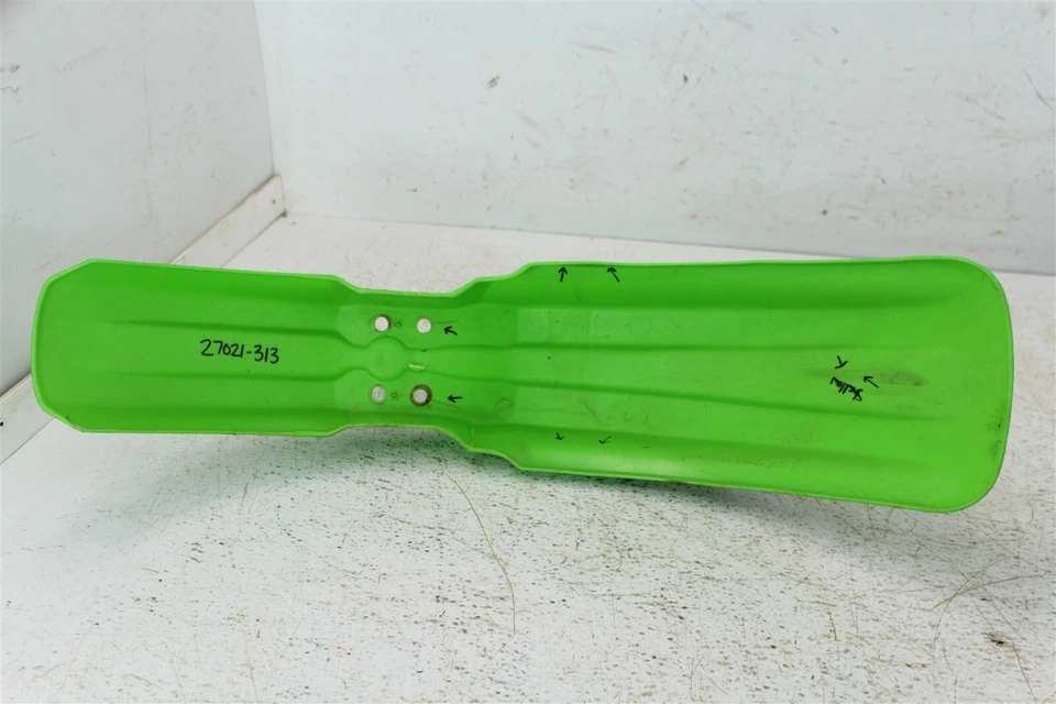 Kawasaki KX 80 1991 guardabarros delantero de plástico Foto 3 de 4