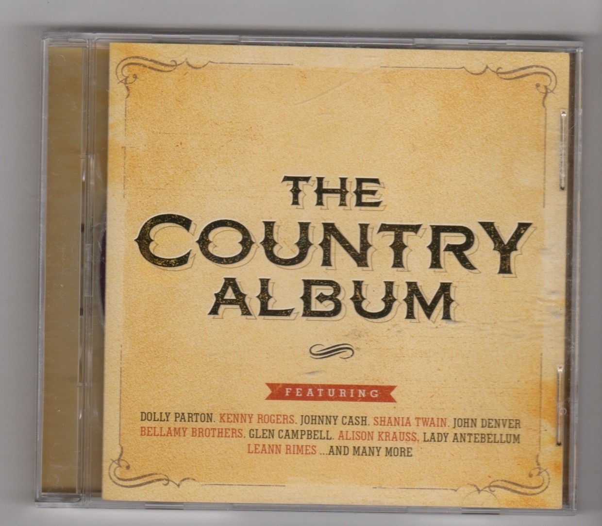 (IO883) The Country Album, 45 tracks various artists - 2015 double CD