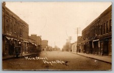 Payne Ohio~Main Street~Keble Meat Market~Lentz Bros~City Feed Mill~1909 RPPC