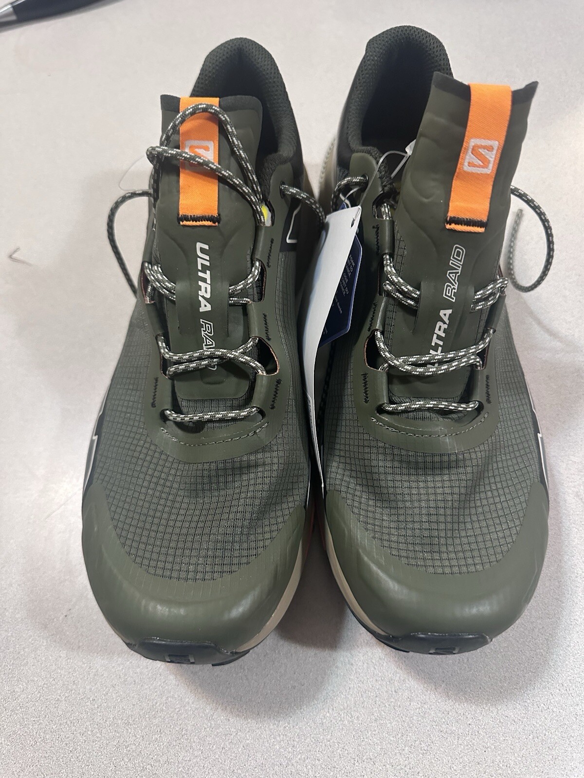 Scarpe da trail running Salomon Ultra Raid verde marrone uomo taglia 9 donna 10