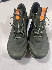 Salomon Ultra Raid Green Brown Trail Running Shoes Mens Size 9 Womens 10