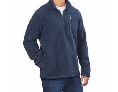 Hi-Tech 1/4 Zip Fleece Pullover Size M