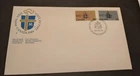 STAMPS CANADA # 1030 - 1031 FDC 217 CM combination.Papal Visite.