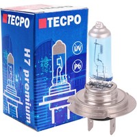 1X Tecpo H7 Birne Xenon Optik Premium Weiß GlÜHbirne 12V 55W Px26D Halogen Lampe
