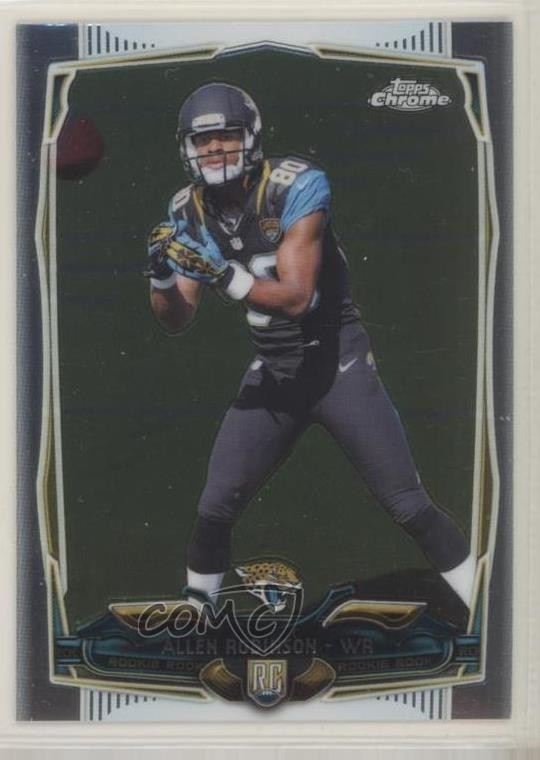 2014 Topps Chrome Allen Robinson (Catching) #172 0a3