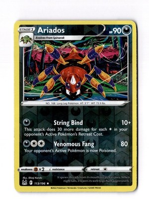 Ariados - SWSH11: Lost Origin (SWSH11) Reverse Holo