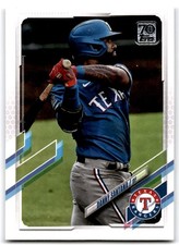 2021 Topps Danny Santana Texas Rangers #35