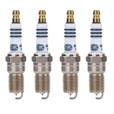 Hella 4x Iridium Pro Zündkerze für Ford Fiesta V Focus C-Max Transit Mazda 3 6