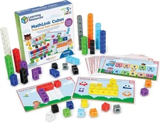 Learning Resources MathLink Cubes Preschool Math Activity Set - Classroom Must H