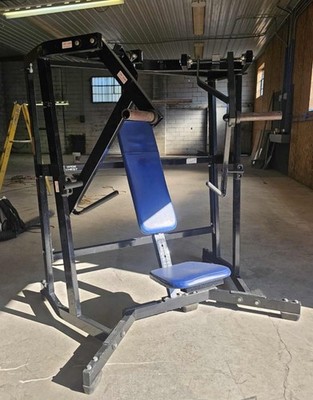 Hammerstärke breite Brustpresse